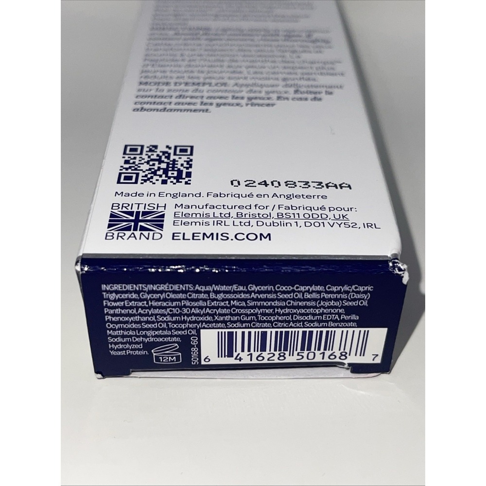 ELEMIS Peptide4 Eye Recovery Cream Reviving Brightening 0.5 fl oz /15mL NIB‎ - Picture 5 of 16